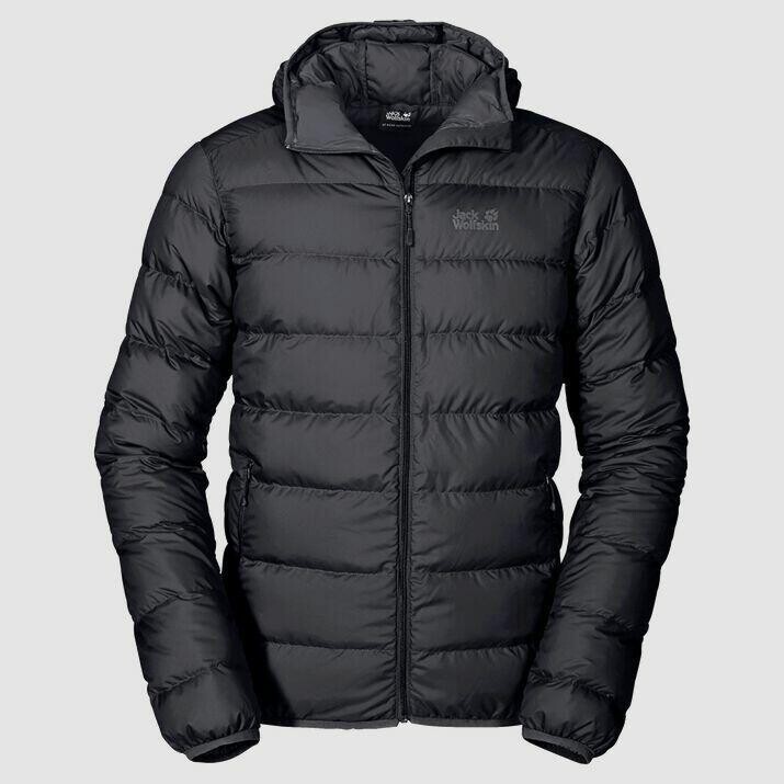 

Пуховик Helium мужской JACK WOLFSKIN, черный / черный / черный