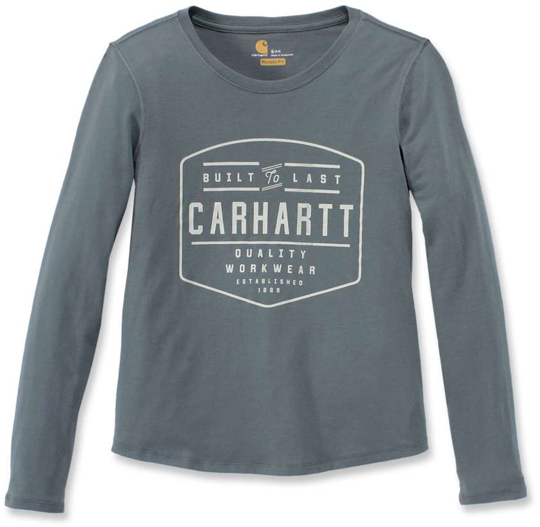 цена Рубашка с длинным рукавом женская Carhartt Lockhart, серый
