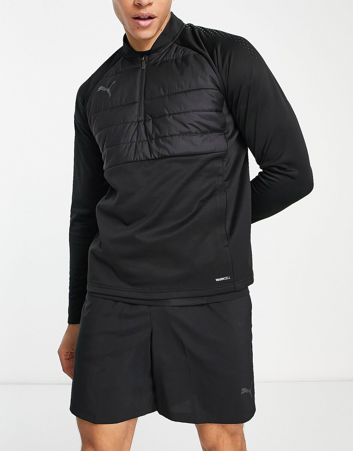 

Индивидуальный гибридный топ Puma LIGA черного цвета, Черный