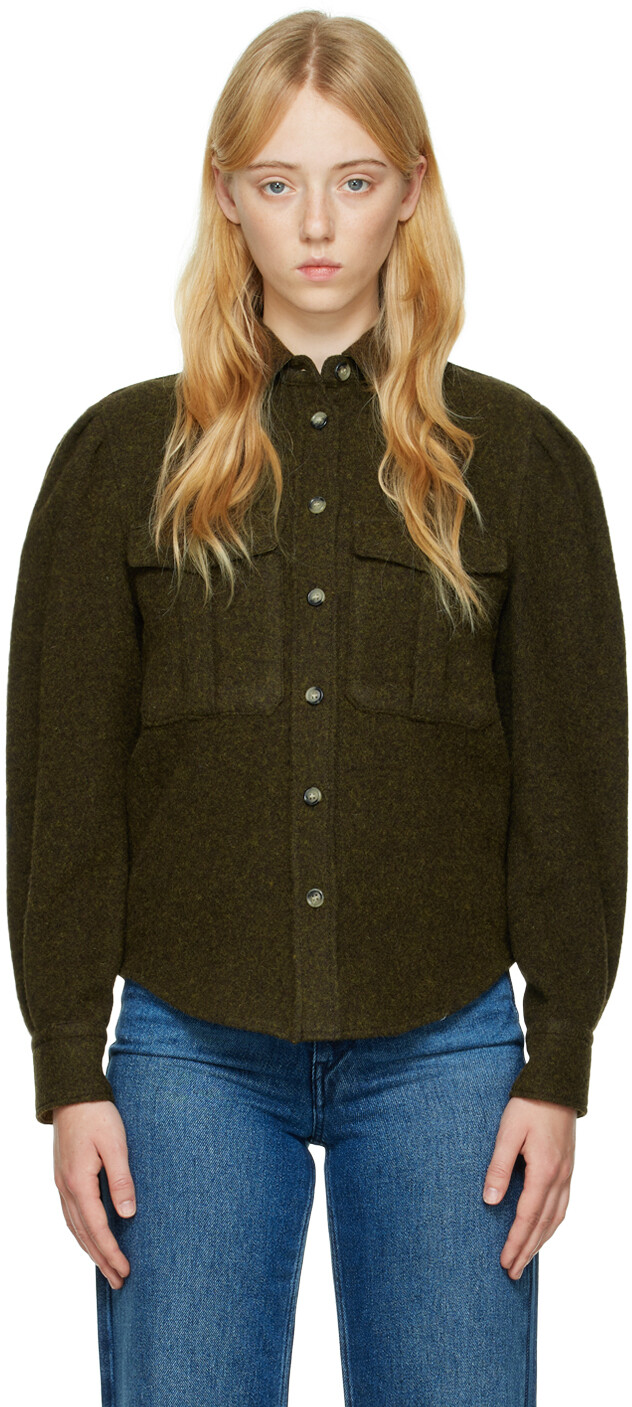 

Куртка цвета хаки Florrie Isabel Marant Etoile