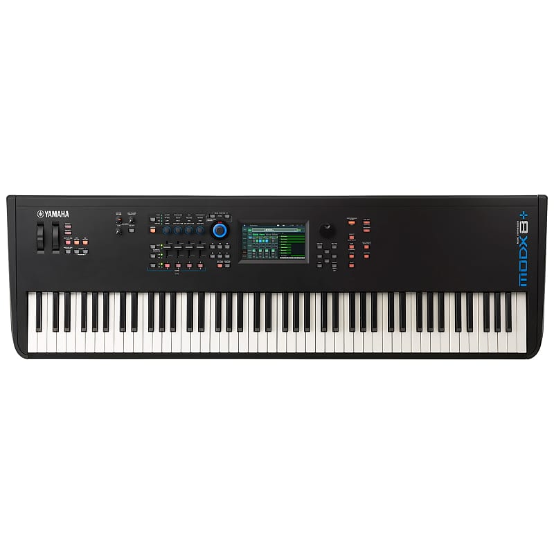 цена Yamaha MODX8+ 88-клавишная синтезаторная клавиатура GHS со взвешенным действием