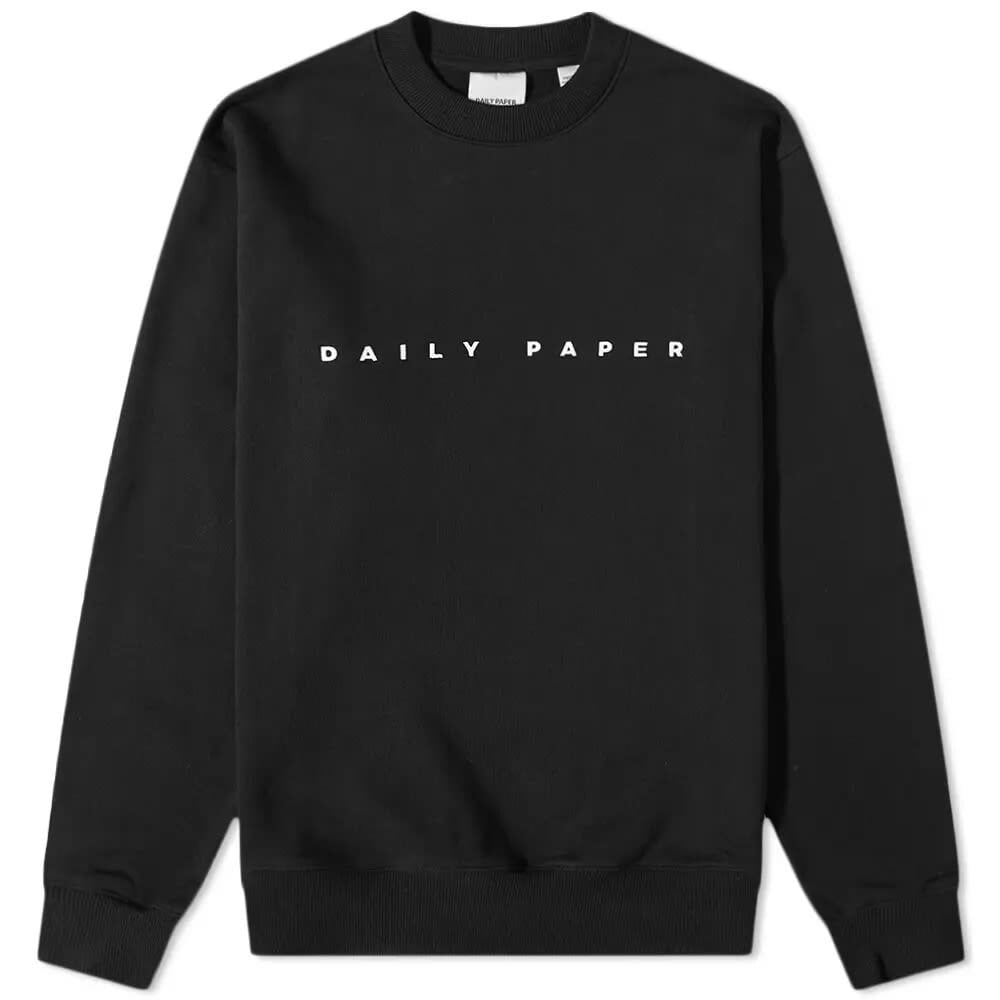 

Толстовка Daily Paper Alias Logo Crew Sweat, Черный