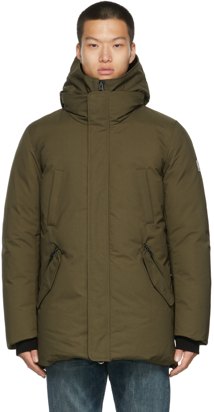 

Хаки Пуховое Пальто Edward 2-в-1 Mackage