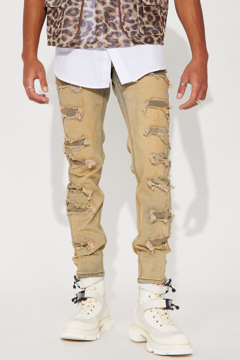 

Джинсы скинни Fashion Nova KND4543, синий