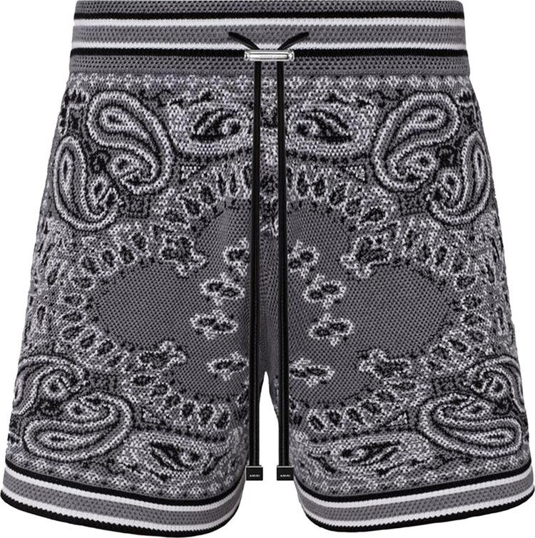 

Шорты Amiri Bandana B-Ball Shorts 'Grey', серый