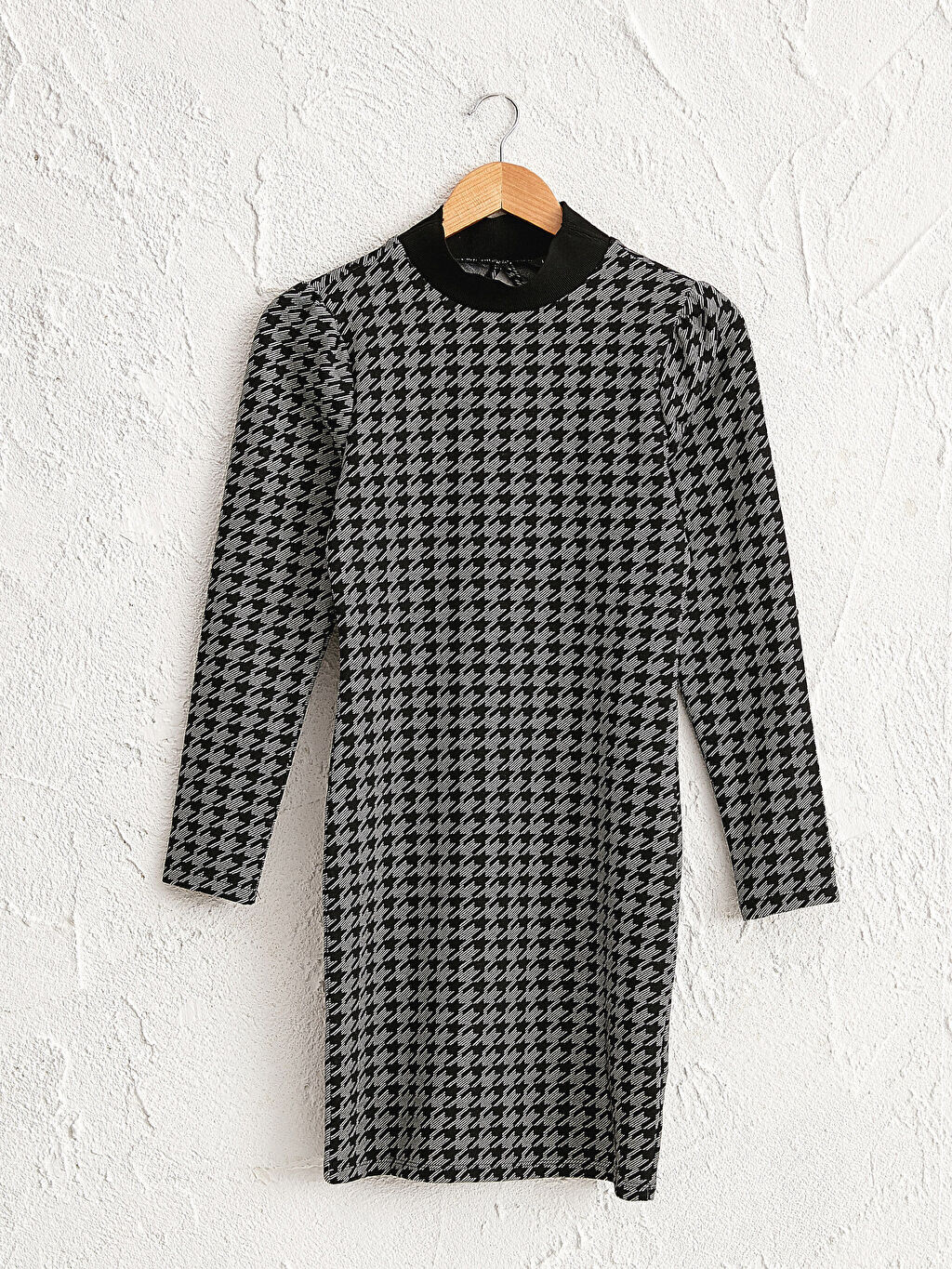 

Платье с рисунком «гусиная лапка» LCW Casual