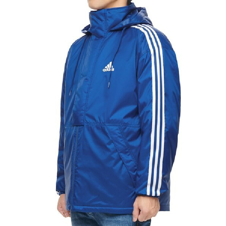 

Куртка Adidas, синий/белый