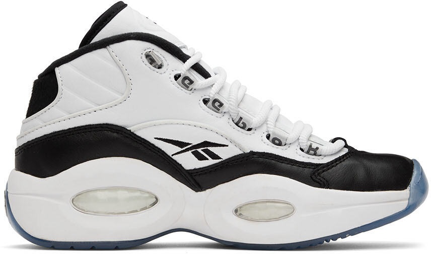 

Бело-черные кроссовки Tyrell Winston Edition Question Mid Reebok Classics