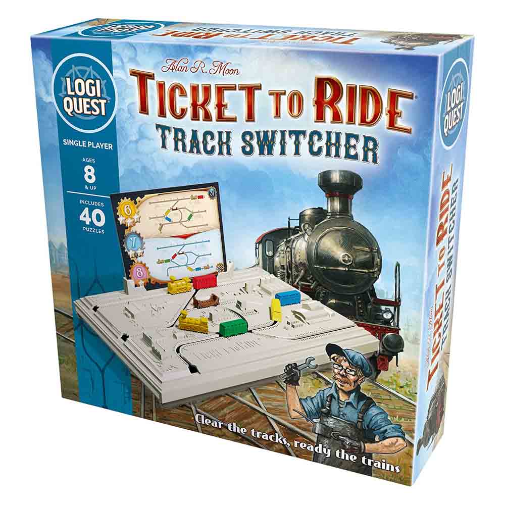 Заказать Настольная игра Days Of Wonder: Ticket To Ride Track Switcher  LogiQuest – цены, описание и характеристики в «CDEK.Shopping»