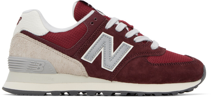 

Женские кроссовки New Balance Lunar New Year 574, белый/красный
