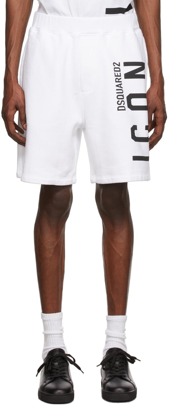 

Белые шорты Icon Dsquared2