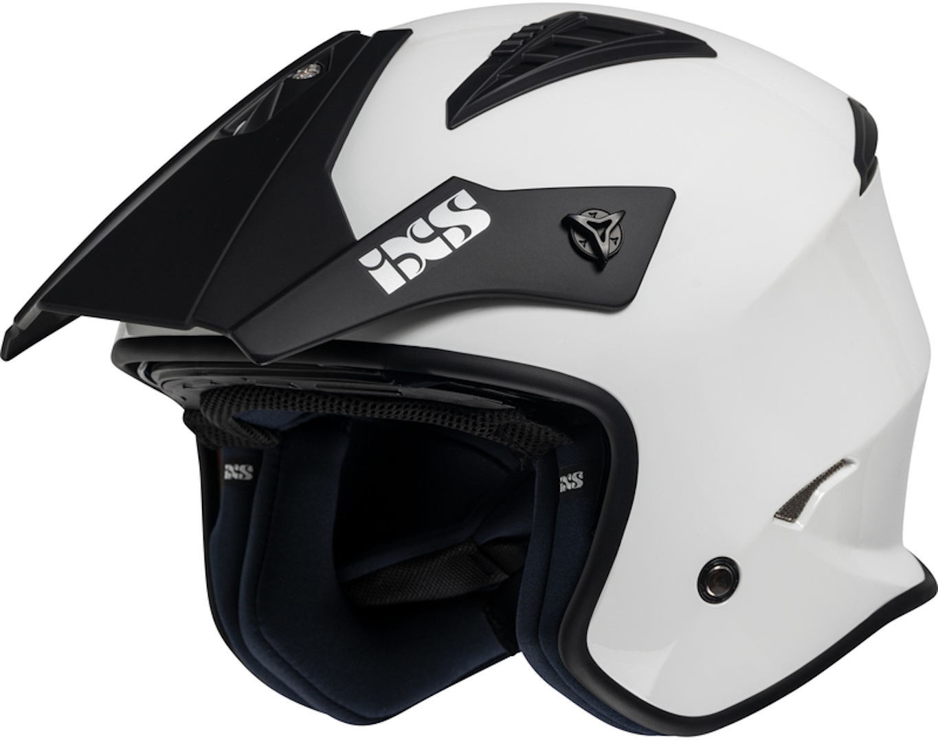 Шлем IXS 114 3.0 Реактивный, белый 114 3 0 реактивный шлем ixs белый