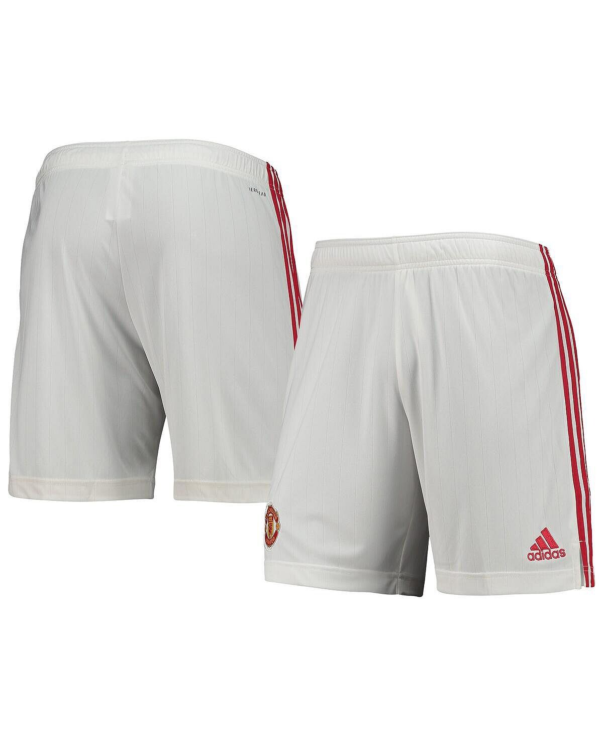 

Мужские белые шорты aeroready manchester united home replica adidas, белый