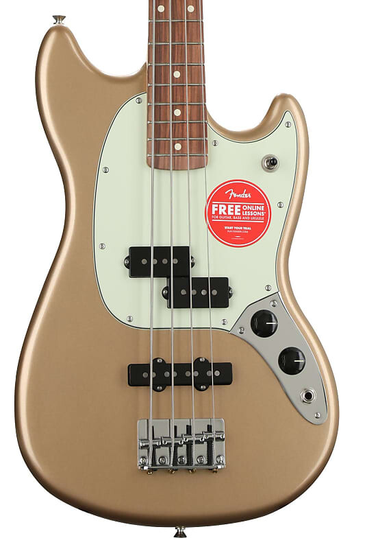 

Fender Player Mustang Bass PJ - Firemist Gold 0144053553