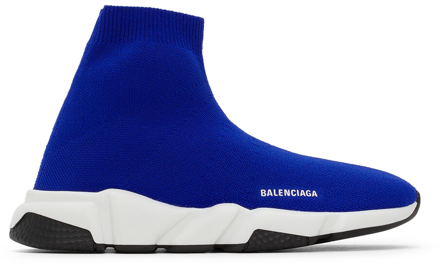 

Детские синие кроссовки Speed Balenciaga Kids