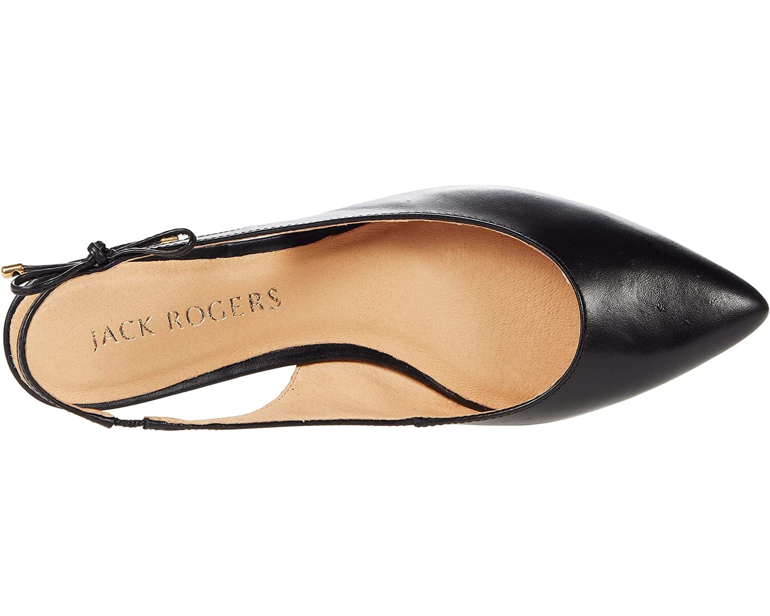 

Туфли на плоской подошве Serena Slingback Flat Jack Rogers, черный