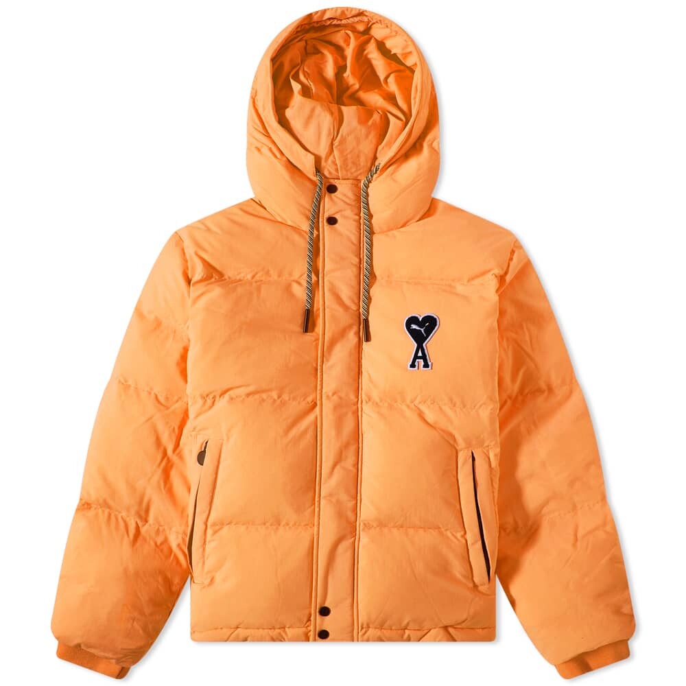 

Куртка Puma x AMI Puffer, оранжевый