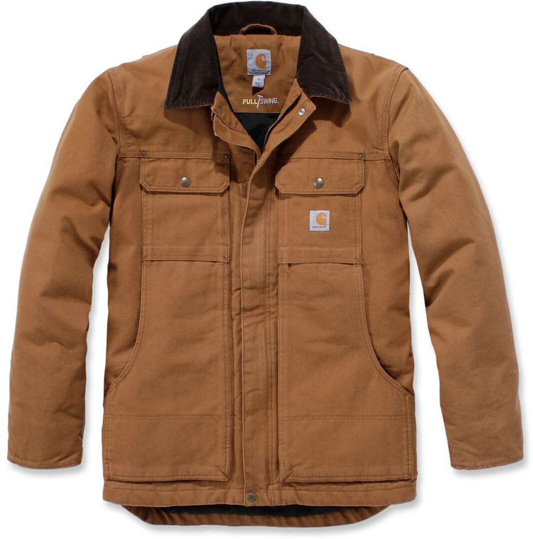 

Куртка Carhartt Full Swing Traditional Coat, коричневый