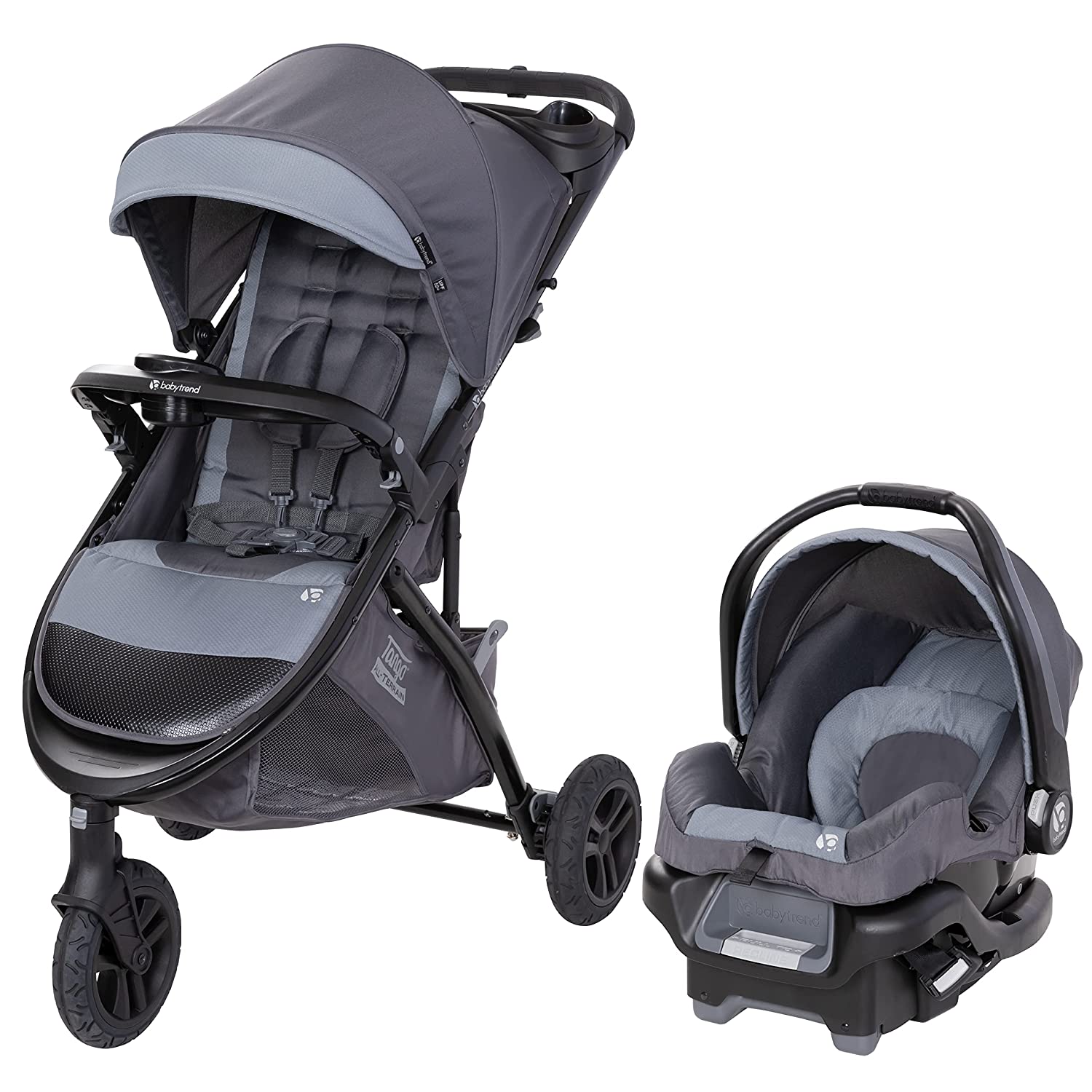 Детская коляска + автокресло Baby Trend Tango 3 All-Terrain, серый –  заказать с доставкой из-за рубежа через онлайн-сервис «CDEK.Shopping»