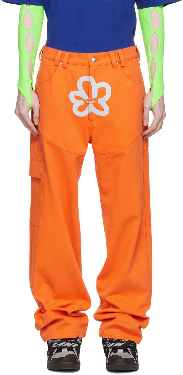 

Эксклюзивные оранжевые брюки карго SSENSE Marshall Columbia