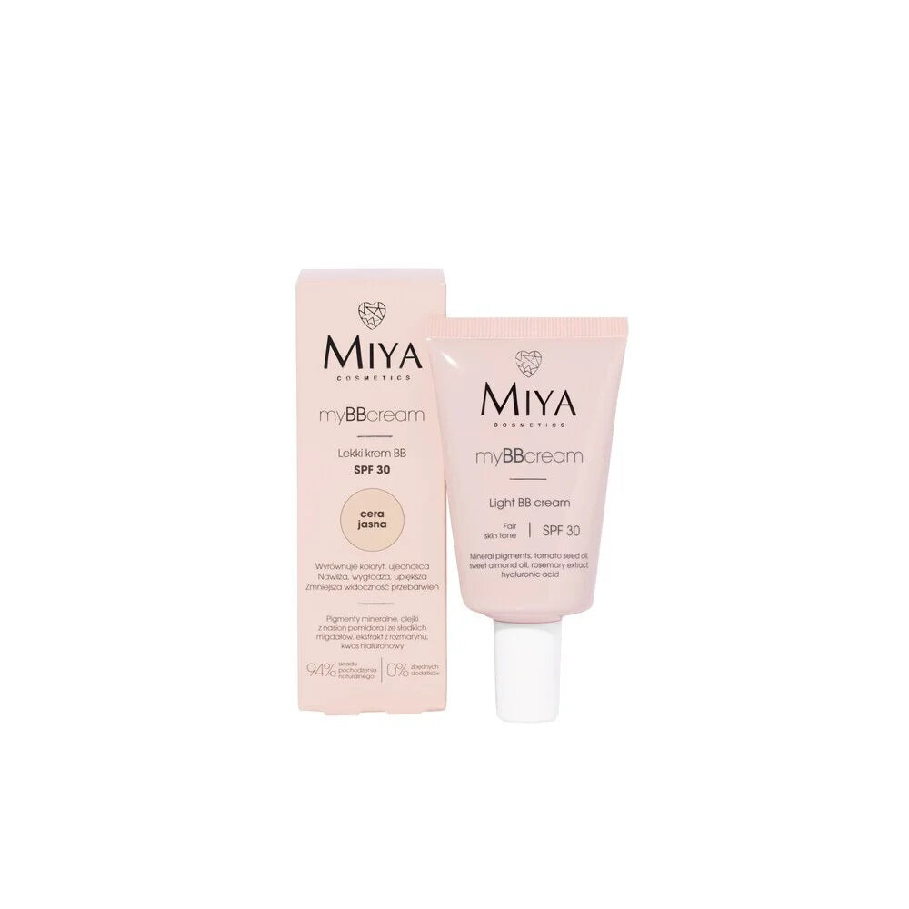 

Miya Cosmetics My BB Cream SPF30 светлый тонирующий крем для светлой кожи 40мл