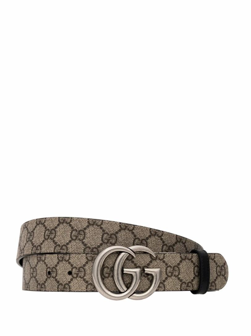 

Кожаный ремень GG Marmont Gucci