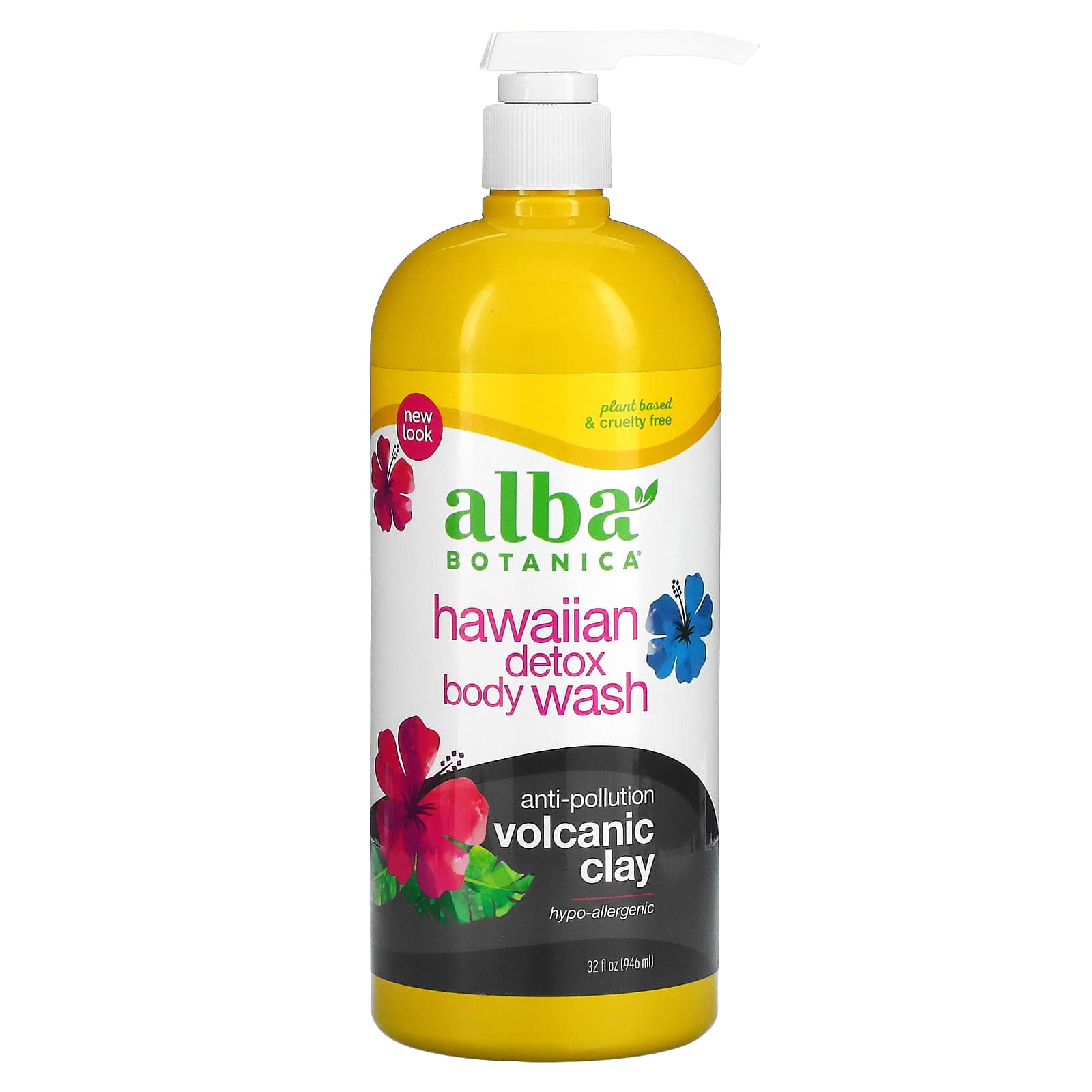 Гель Alba Botanica Hawaiian Detox для душа, 946 мл - фото