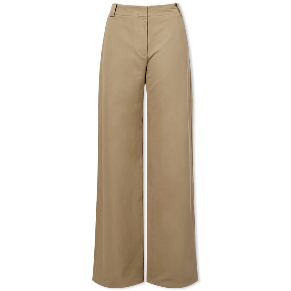 

Брюки MM6 Maison Margiela Wide Leg Trouser, Коричневый