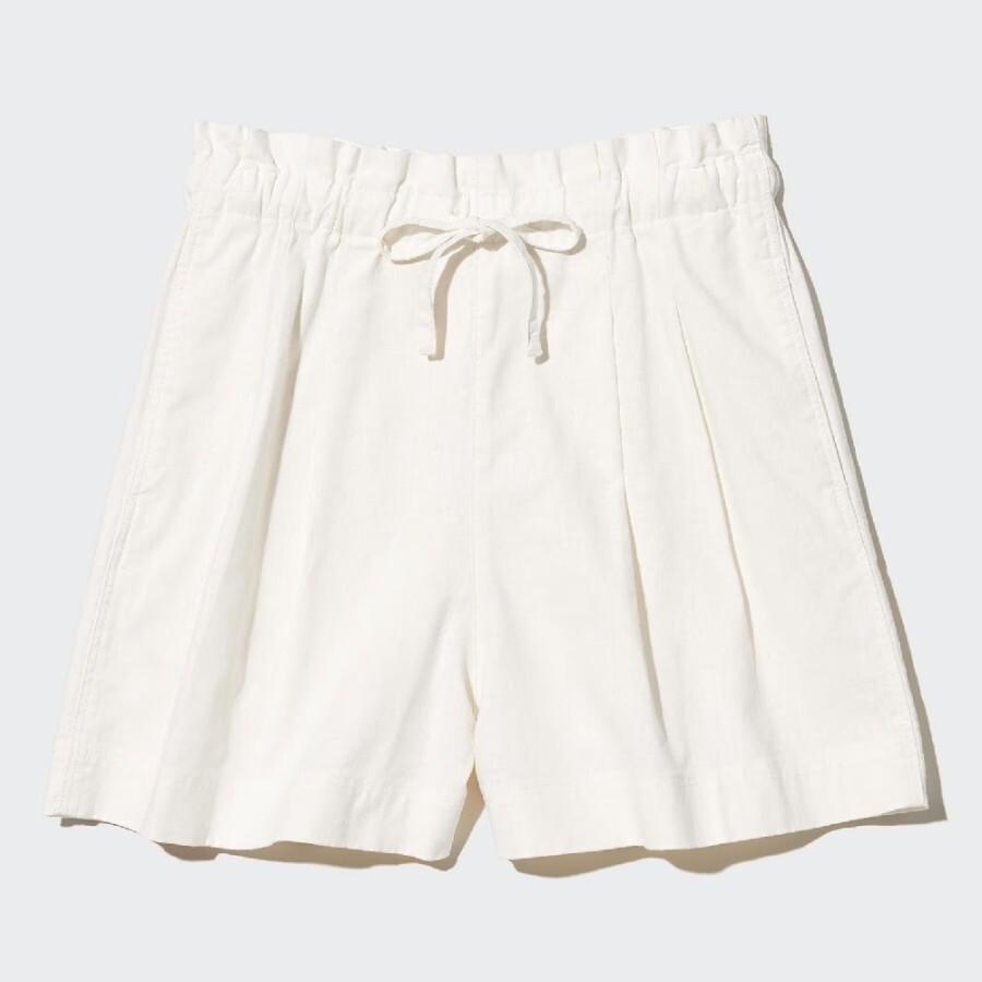 

Шорты Uniqlo Linen Cotton, белый