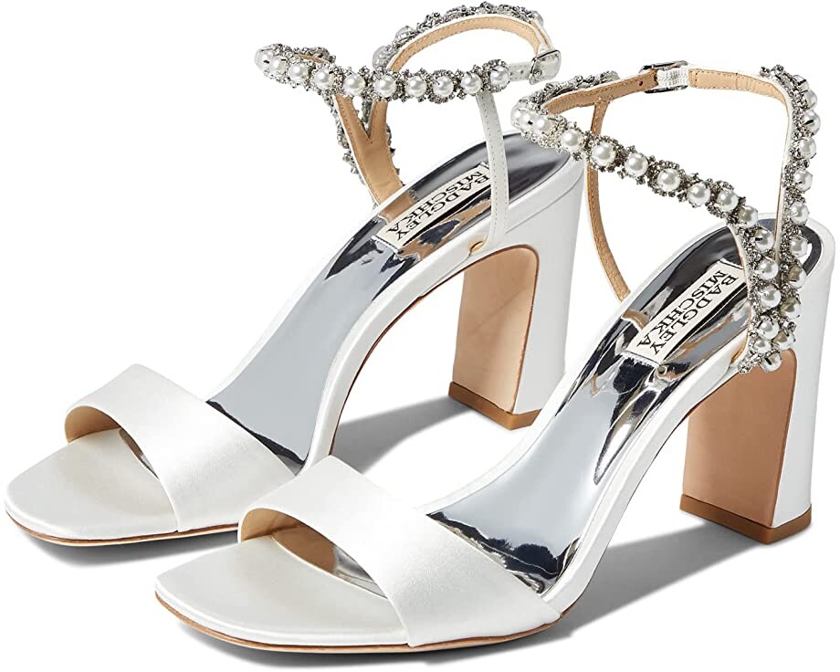 

Туфли на каблуках Korina Badgley Mischka, белый