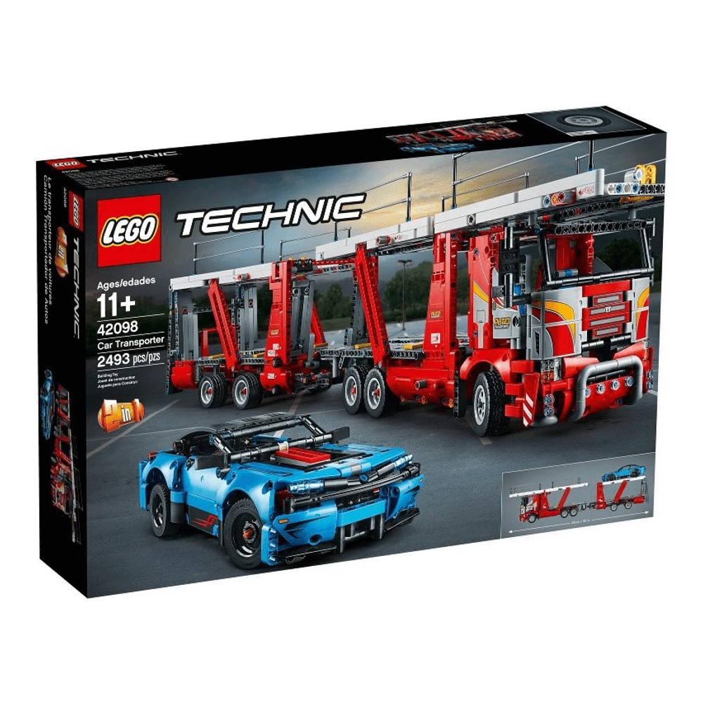 Конструктор LEGO Technic 42098 Автовоз конструктор lego technic 42102 мини клаас ксерион