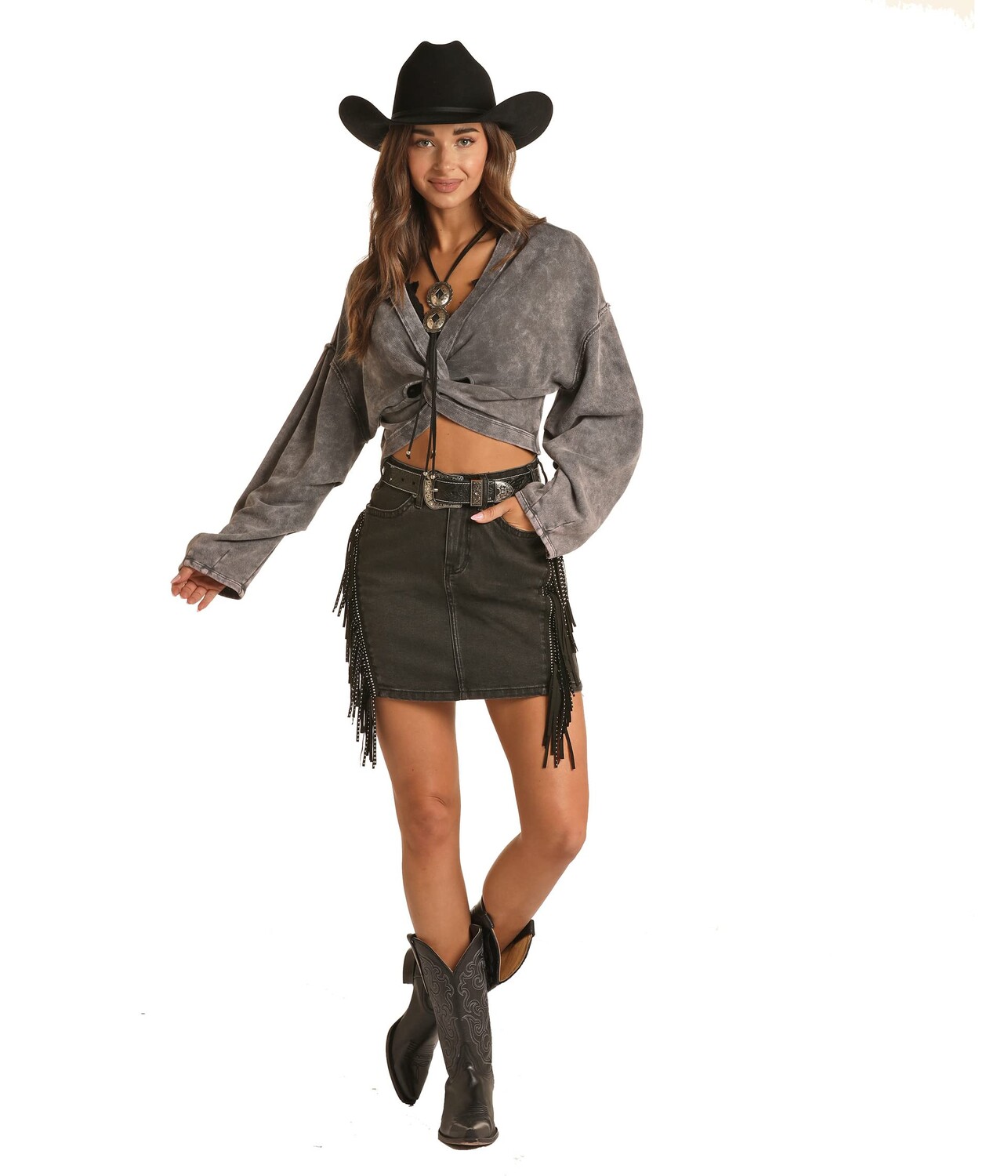 

Юбка Rock and Roll Cowgirl, Fringe Skirt RRWD69RZQ7