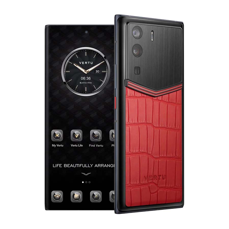 Смартфон Vertu Metavertu Alligator 18Гб/1Тб, 2 Nano-SIM, черный/красный –  купить из-за границы через сервис «CDEK.Shopping»