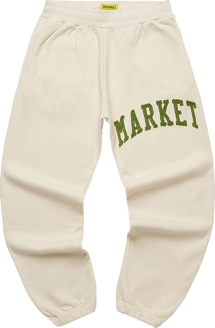 

Спортивные брюки Market Vintage Wash Sweatpants 'Coconut', белый
