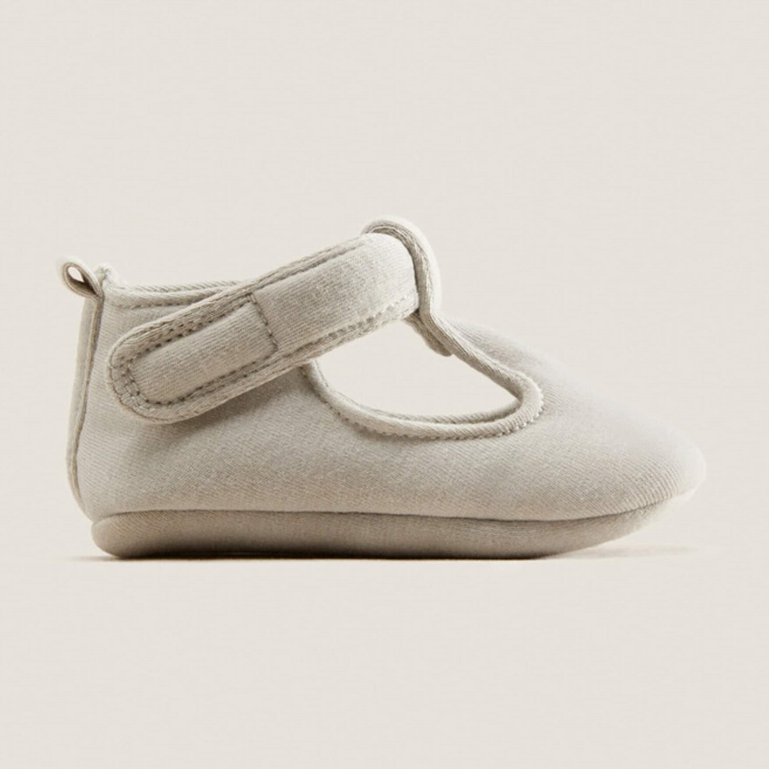 

Пинетки Zara Home Cotton Sandal-style, серый