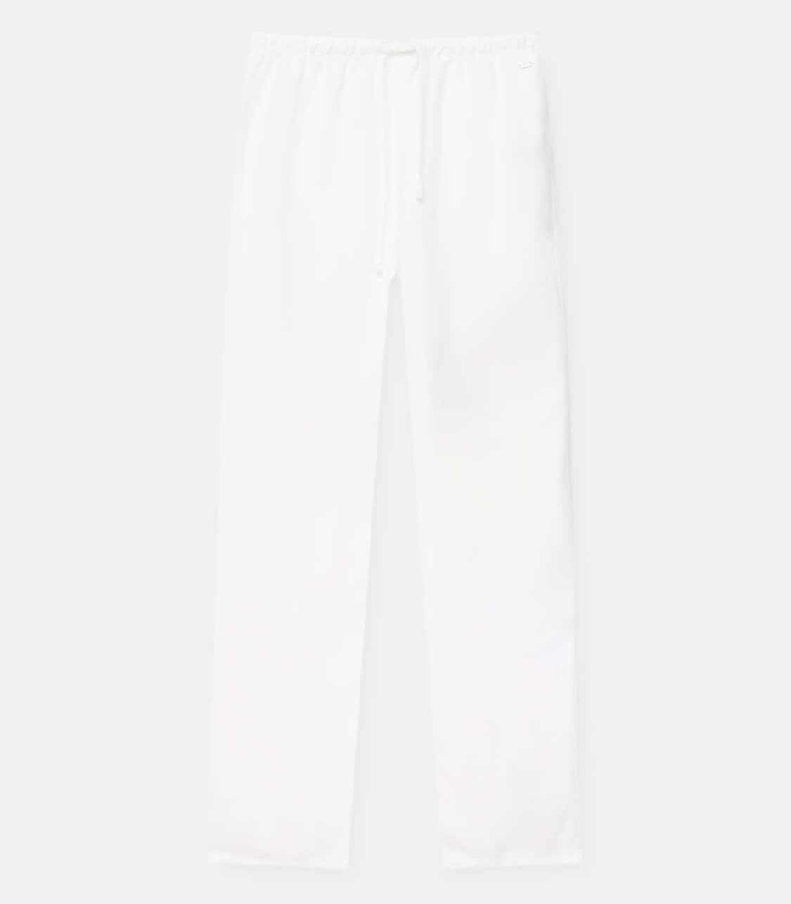 

Свободные брюки в деревенском стиле Pull&Bear, белый