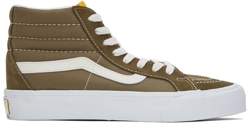 

Высокие кроссовки цвета хаки Sk8 Vans