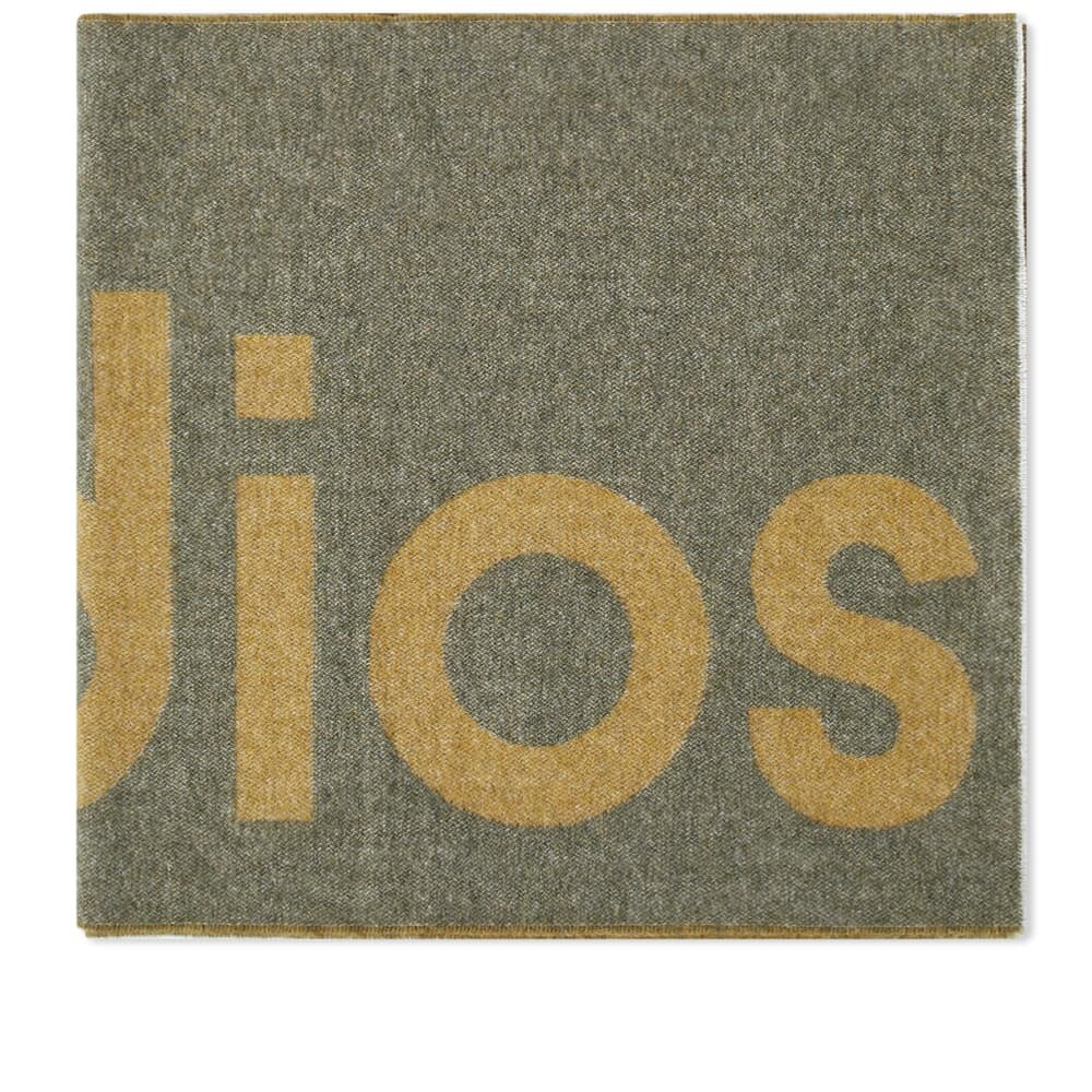 

Шарф Acne Studios Toronty Logo Recycled Scarf