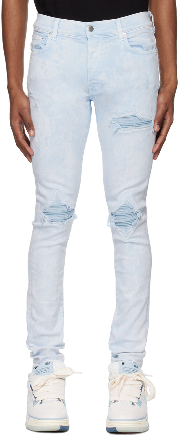 

Синие джинсы Mineral Wash MX1 AMIRI