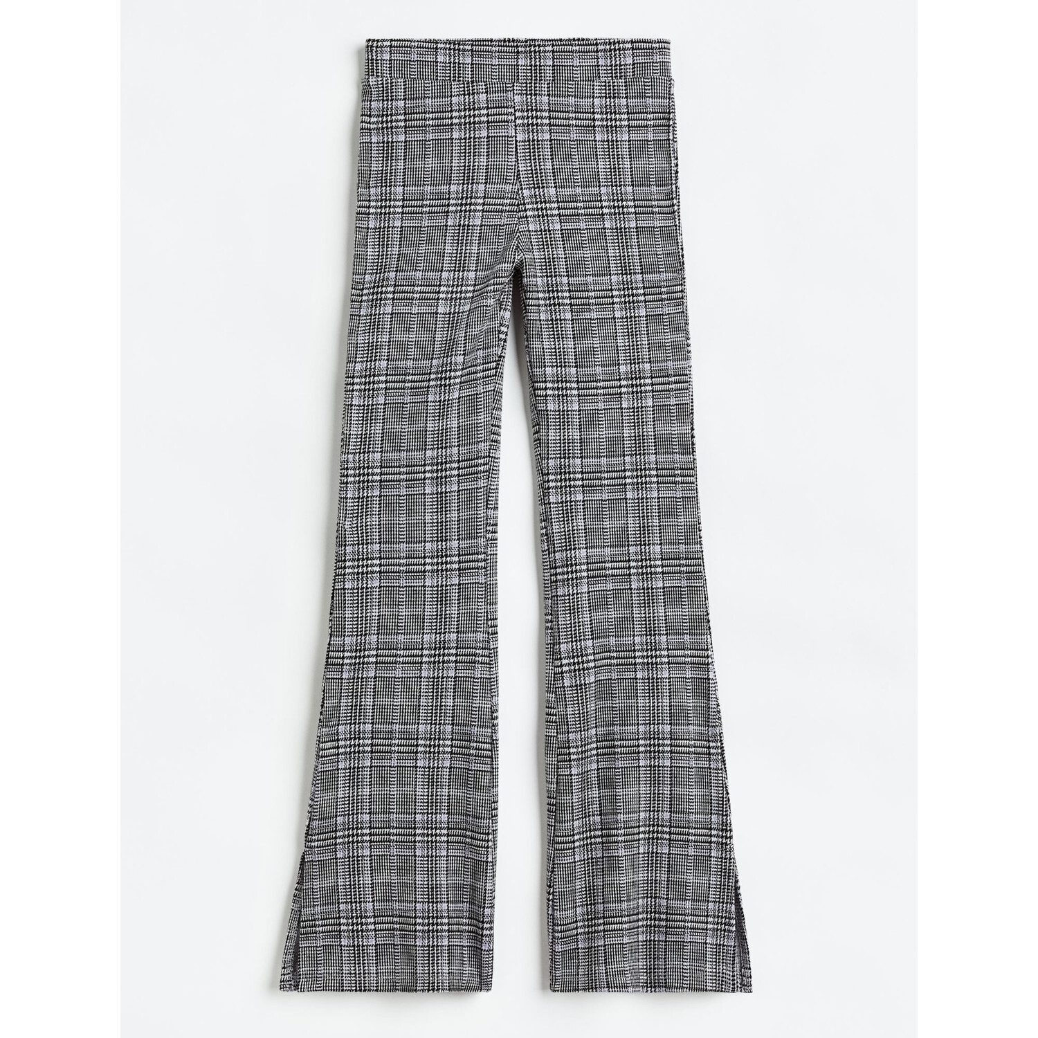 

Расклешенные леггинсы H&M Plaid, черный