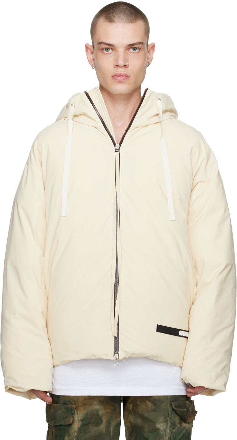 

Off-White литиевая куртка OAMC, Серый