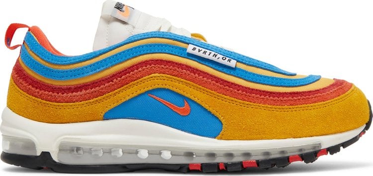 Кроссовки Nike Air Max 97 SE 'Running Club - Pollen Orange', оранжевый - фото