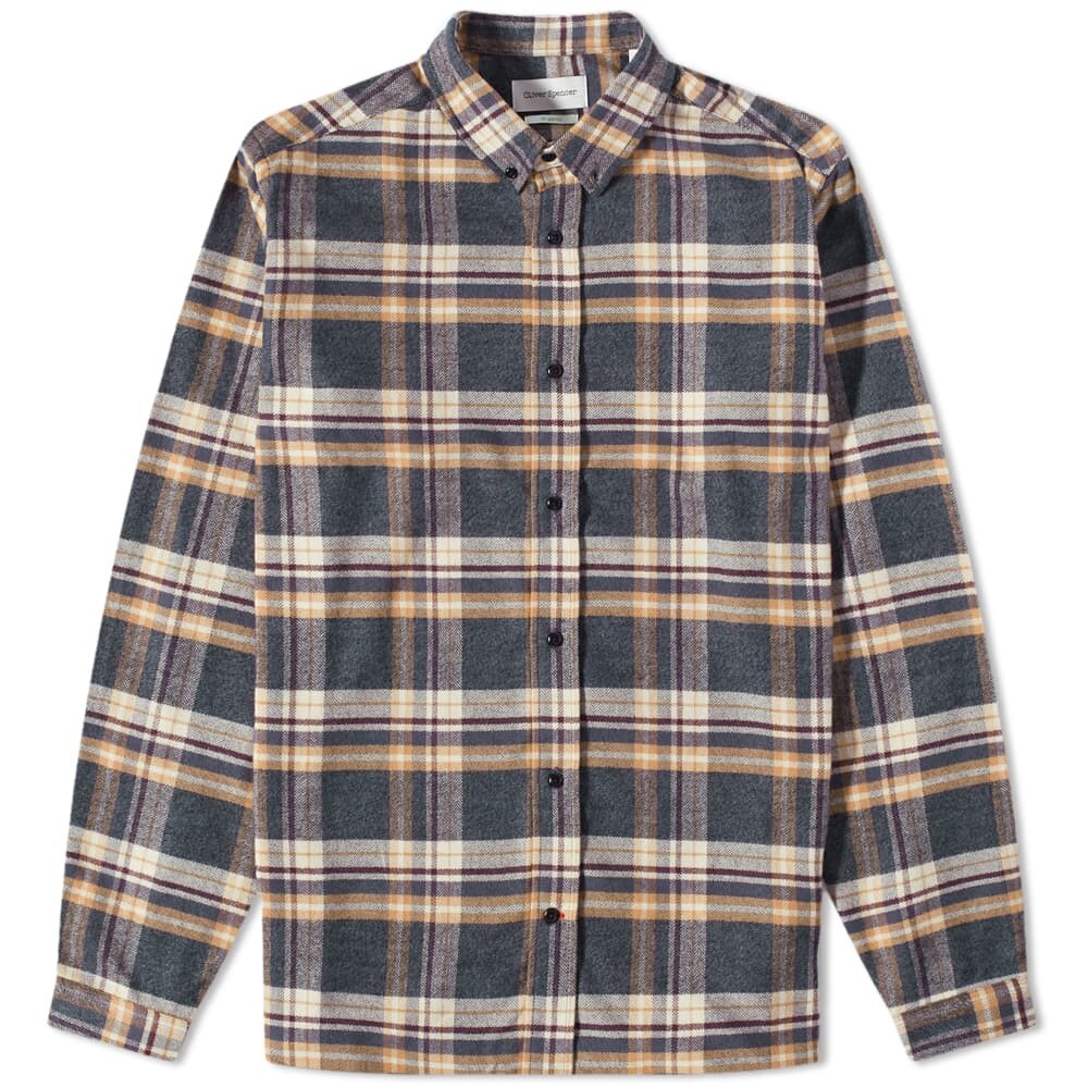 

Рубашка Oliver Spencer Brook Check Shirt