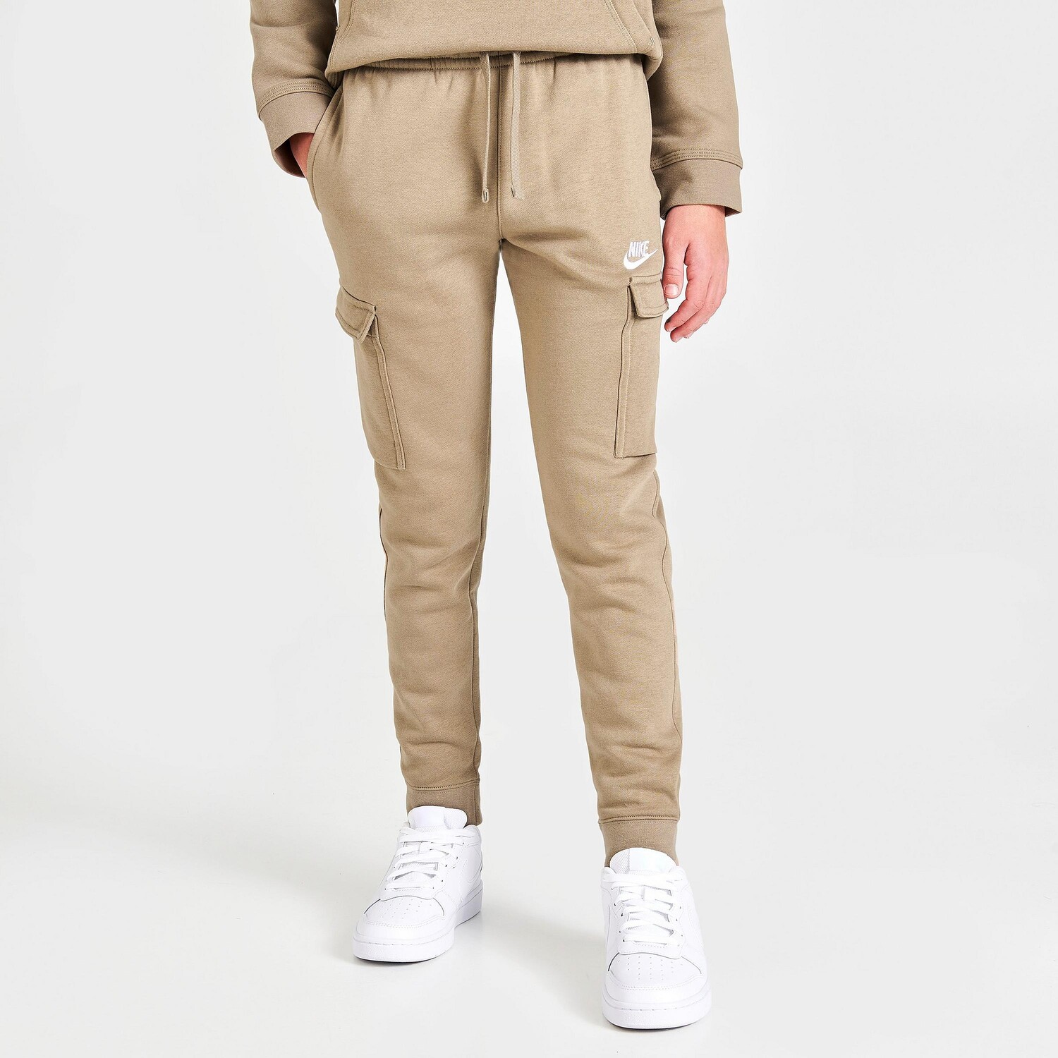 

Брюки-джоггеры карго Nike Sportswear Club для мальчиков, коричневый