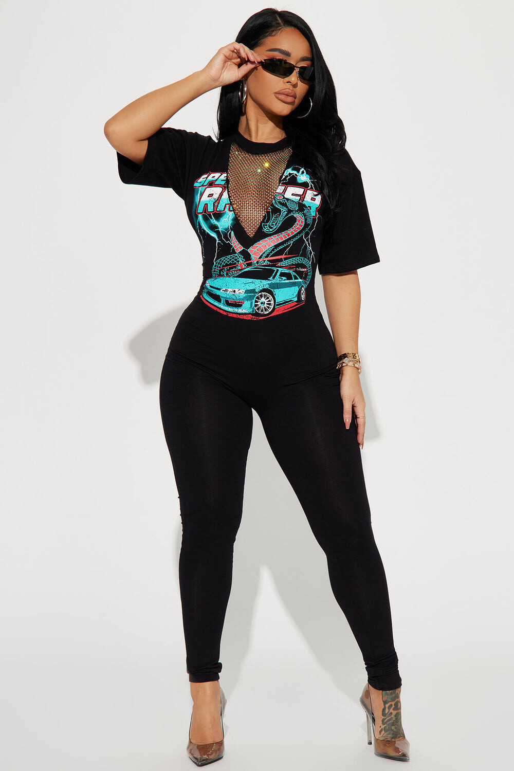 

Комбинезон Fashion Nova JP29891, черный