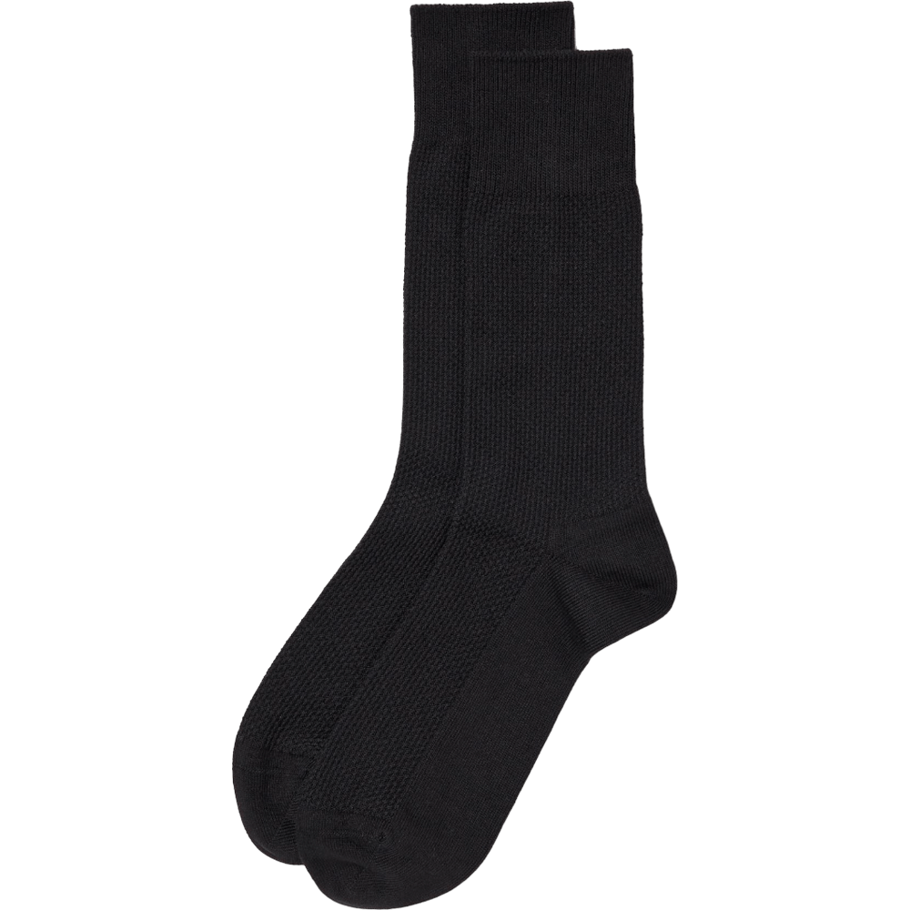 Комплект носков Uniqlo, черный комплект носков uniqlo темно синий