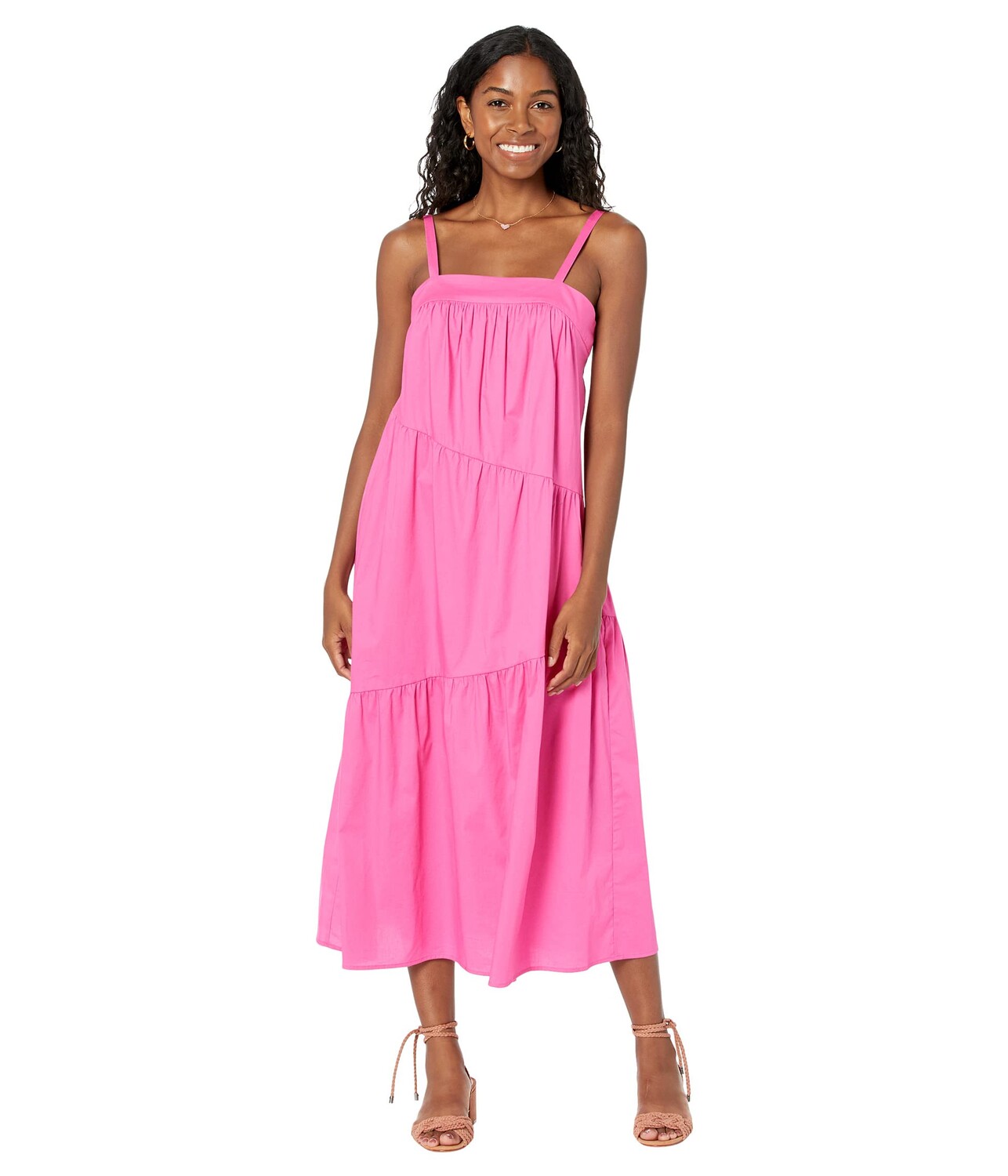 

Платье Donna Morgan, Petite Midi Dress with 3 Tier