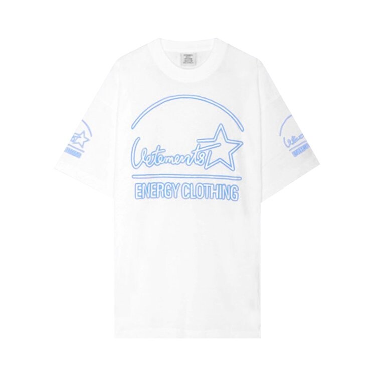 

Футболка Vetements Energy T-Shirt 'White', белый