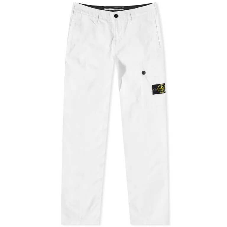 

Брюки-карго Stone Island с одним карманом, белый