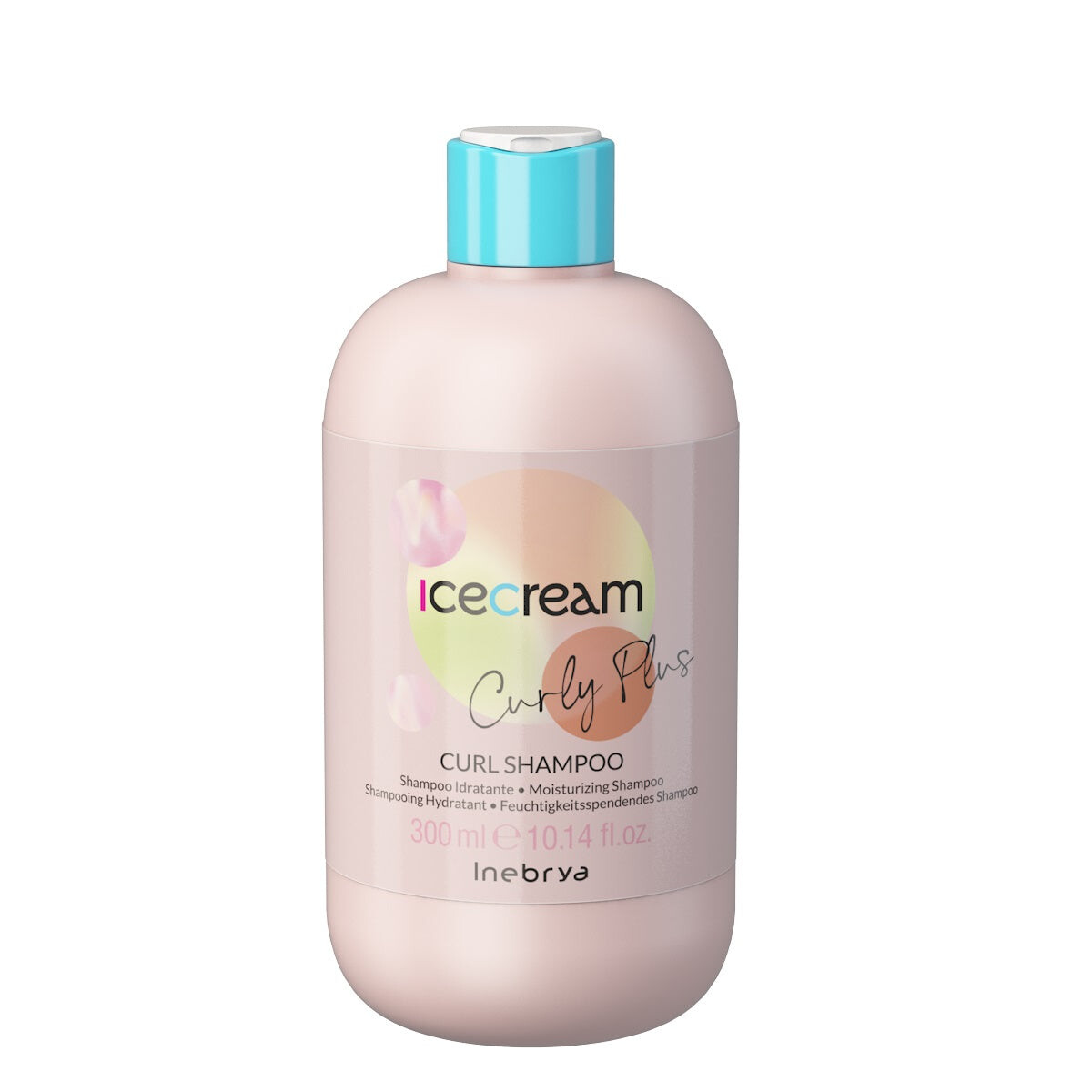 

Inebrya Ice Cream Curly Plus увлажняющий шампунь для кудрявых и волнистых волос 300мл